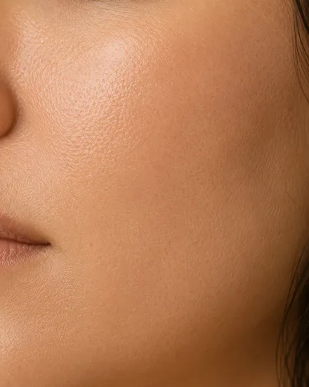 Close de pele, referência do laser CO2 fracionado